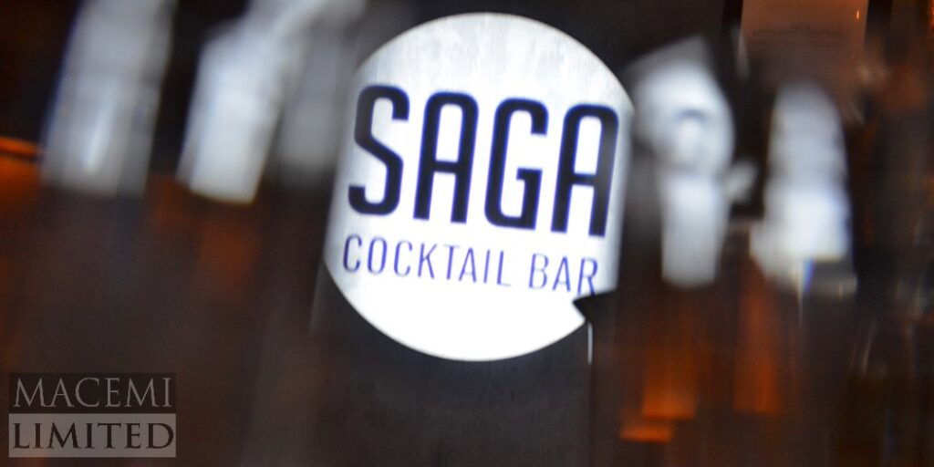 трафаретна гобо проекція дублююча вивіска бар ресторан